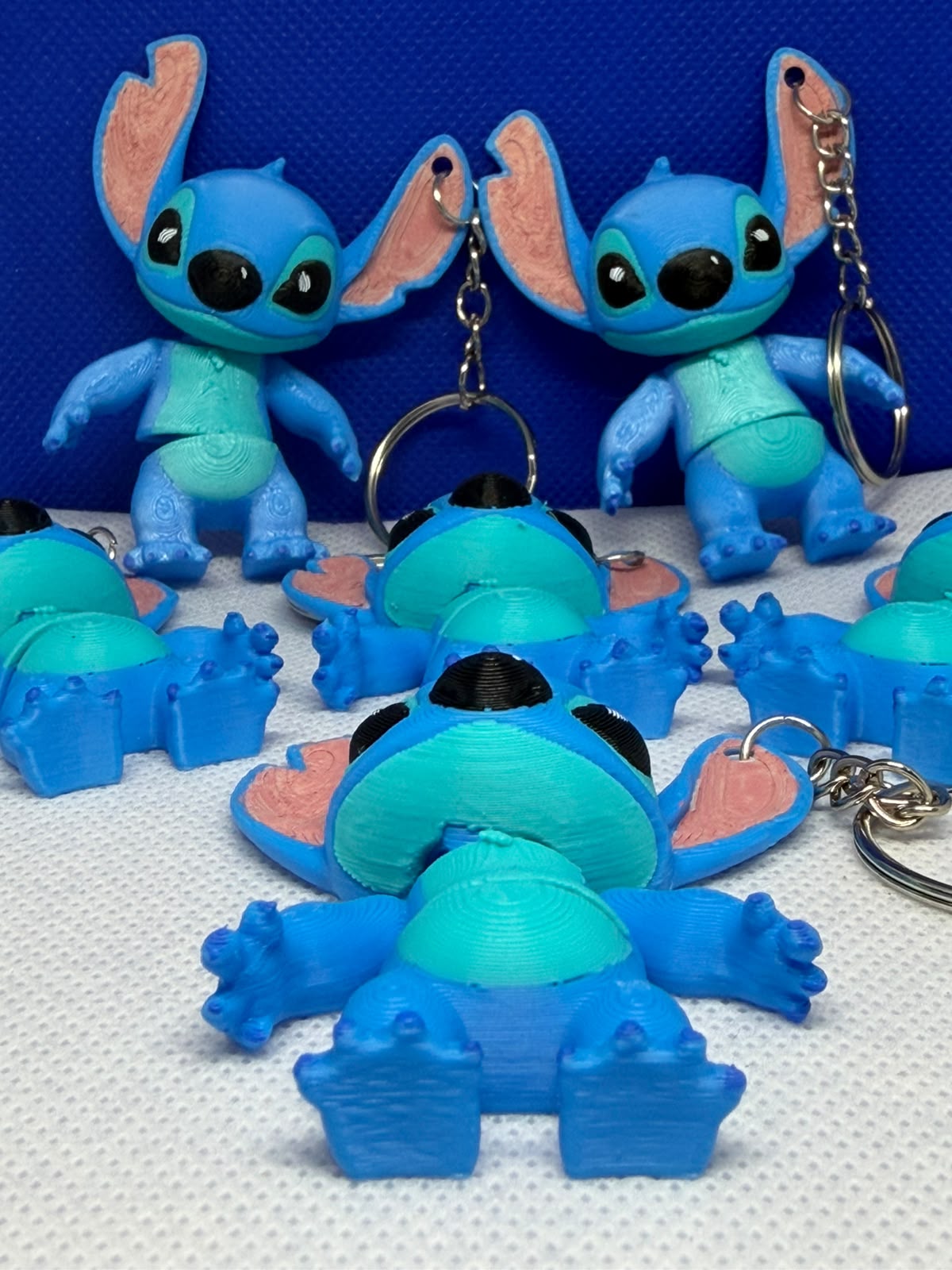 Porta-chaves 3D — Stitch